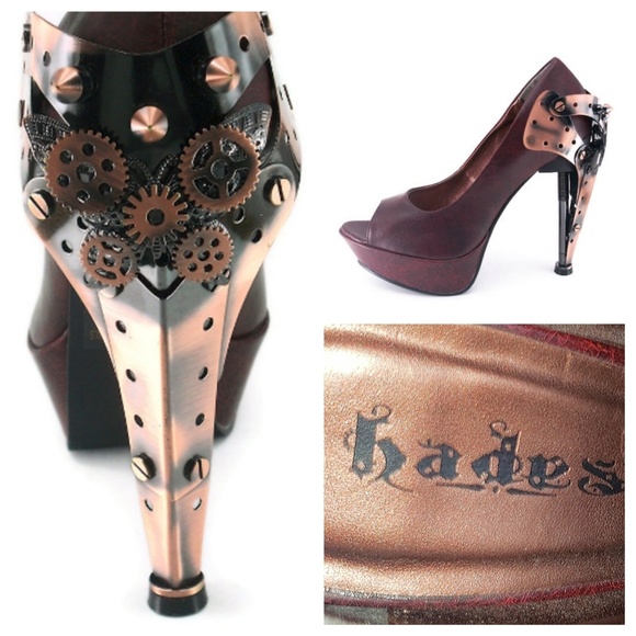 Hades Shoes - 🎉HOST PICK🎉STEAM PUNK HEELS